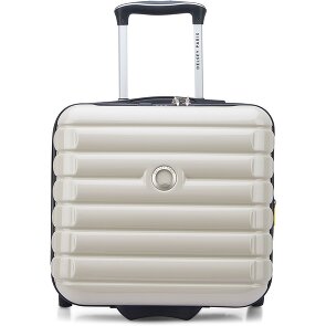 Delsey Paris Shadow 5.0 4-wiel business trolley 38 cm laptopvak met uitbreidingsplooi