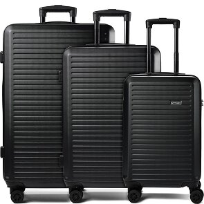 Nowi Grand Canaria Koffer 4 wielen set 3pc. met dubbele wielen