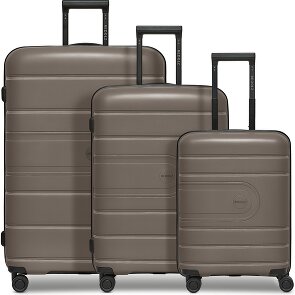 Redolz Essentials 11 4 wielen Kofferset 3-delig met uitbreidingsplooi