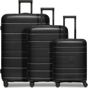 Redolz Essentials 11 4 wielen Kofferset 3-delig met uitbreidingsplooi