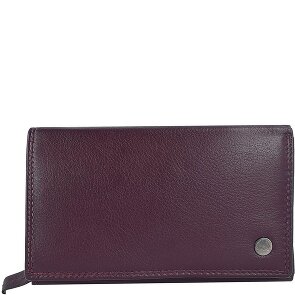 Greenburry Sponsachtig portefeuille leer 15,5 cm