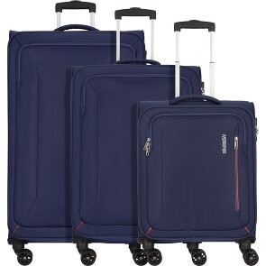 American Tourister Hyperspeed 4-Wiel Kofferset 3st. American Tourister Hyperspeed 4-Wiel Kofferset 3st.