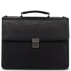 Jost Glasgow Aktentas RFID-bescherming Leder 40 cm Laptopvak