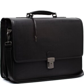 The Chesterfield Brand Glenwood Aktetas Messenger Leer 42 cm Laptop compartiment