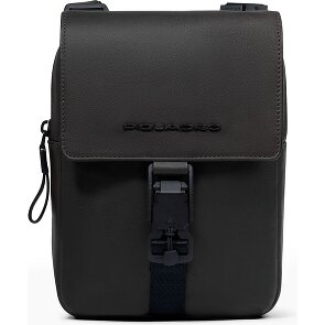 Piquadro Harper Mini tas Schoudertas Leer 17 cm