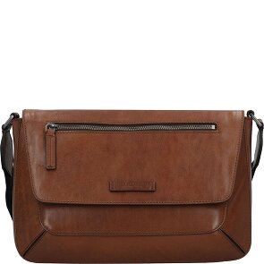 The Bridge Giulio Aktetas Messenger Leer 34 cm