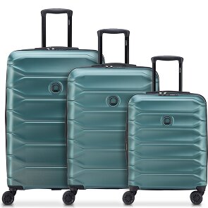 Delsey Paris Meteor 4 wielen Kofferset 3-delig met uitbreidingsplooi