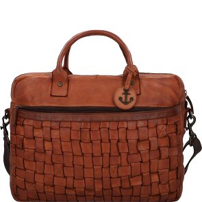 Harbour 2nd Urban Poets Blaise Koffer Leer 40 cm Laptop compartiment