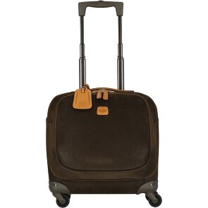 Bric's Life 4-wielige pilot trolley 43 cm Laptopcompartiment
