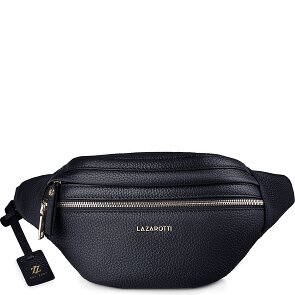 Lazarotti Bologna leer Fanny pack met dubbele rits, crossbody, leer, 25 cm