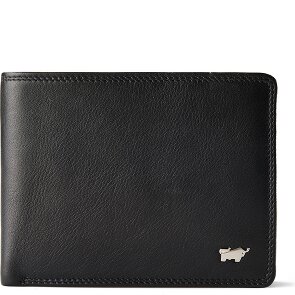 Braun Büffel Golf 3.0 Portemonnee RFID-bescherming Leer 12.5 cm
