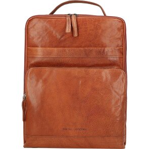 Spikes & Sparrow Bronco Rugzak Leer 40 cm Laptopcompartiment