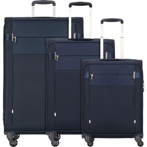 Samsonite Citybeat 4 wielen Kofferset 3-delig met uitbreidingsplooi Samsonite Citybeat 4 wielen Kofferset 3-delig met uitbreidingsplooi