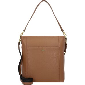 Braun Büffel Hanna Schoudertas Leer 34 cm Laptop compartiment