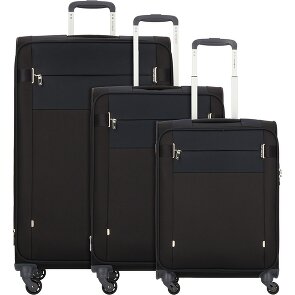 Samsonite Citybeat 4 wielen Kofferset 3-delig met uitbreidingsplooi Samsonite Citybeat 4 wielen Kofferset 3-delig met uitbreidingsplooi