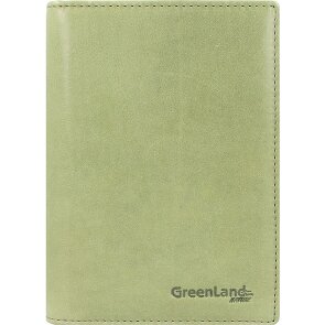 Greenland Nature Zachte gekleurde paspoorthoes RFID leer 12 cm