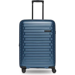 Pactastic Collection 04 THE MEDIUM + 4 wielen Trolley M 66 cm met uitbreidingsplooi