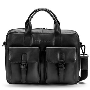 Farmhood Memphis Koffer Leer 39 cm Laptop compartiment