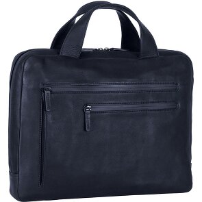 Leonhard Heyden Haagse Leren Aktetas 38 cm Laptopcompartiment