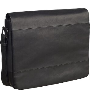 Leonhard Heyden Hamburg Messenger Leder 32 cm Laptopcompartiment