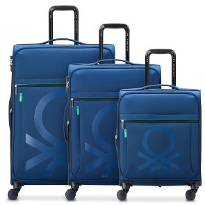 Delsey Paris x United Colors of Benetton Colour Block 4-wiel kofferset 3 st.