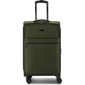 bugatti Valencia Soft 4 wielen Trolley M 65 cm met uitbreidingsplooi