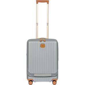 Bric's Capri 4 wielen Cabinewagen 55 cm Laptop compartiment met uitbreidingsplooi