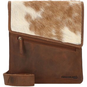 Greenland Nature Natuurlijke combinatie leren schoudertas 26 cm