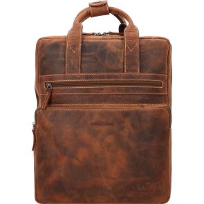 Greenburry Vintage rugzak leer 38 cm Laptop compartiment