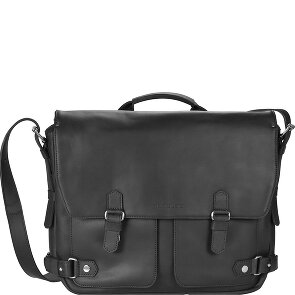 Harold's Ivy Court Messenger Leer 38 cm Laptopcompartiment Harold's Ivy Court Messenger Leer 38 cm Laptopcompartiment