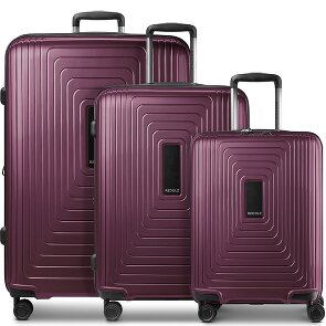 Redolz Essentials 14 4 wielen Kofferset 3-delig met uitbreidingsplooi
