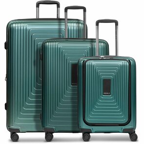 Redolz Essentials 14 3-delige 4-wiel kofferset 3-delige kofferset met uitbreidingsvouw