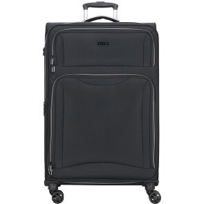 d&n Travel Line 9204 4 wielen Trolley L 76 cm met uitbreidingsplooi