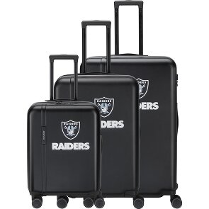 Travelite travelite x NFL 4 wielen Kofferset 3-delig met uitbreidingsplooi