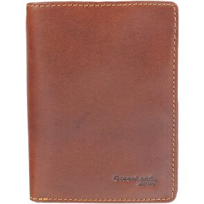 Greenland Nature Robijn portemonnee leer 9,5 cm