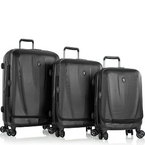 Heys Vantage 4 wielen Kofferset 3-delig met uitbreidingsplooi