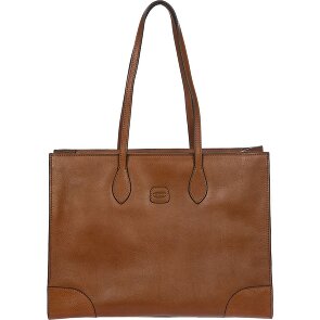 Bric's Volterra Shopper Tas M Leer 40.5 cm Laptop compartiment