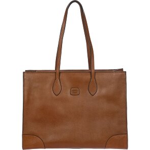 Bric's Volterra Shopper Tas M Leer 40.5 cm Laptop compartiment