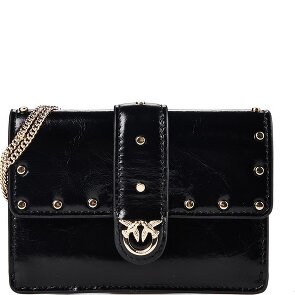 PINKO Love Pocket Studs Mini tas Schoudertas Leder 13 cm