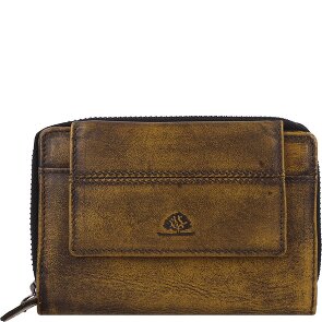 Greenburry Destressed Portemonnee RFID-bescherming Leer 13.5 cm