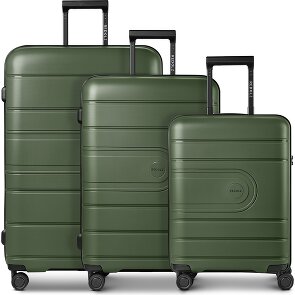 Redolz Essentials 11 4 wielen Kofferset 3-delig met uitbreidingsplooi