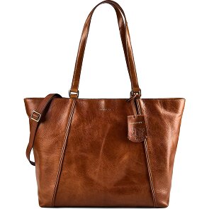 Burkely Fine Florence Shopper Tas Leer 37 cm Laptop compartiment