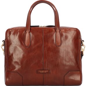 The Bridge Vespucci Briefcase Leer 38 cm Laptopcompartiment