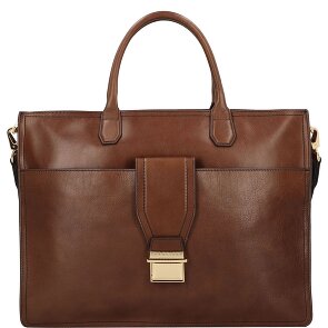 The Bridge Dante Koffer Leer 40 cm Laptop compartiment