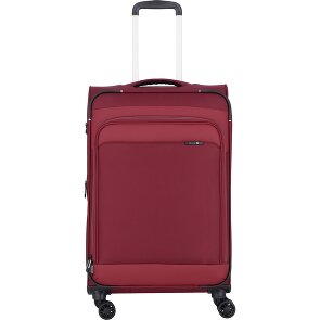 d&n Travel Line 9504 4 wielen Trolley M 67 cm met uitbreidingsplooi