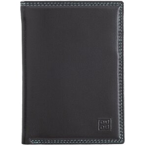 DuDu Tiberio Portemonnee RFID-bescherming Leder 9.5 cm