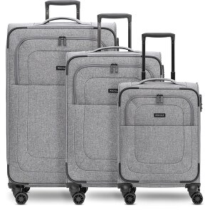 Redolz Essentials 12 THREE SET 4 wielen Kofferset 3-delig met uitbreidingsplooi Redolz Essentials 12 THREE SET 4 wielen Kofferset 3-delig met uitbreidingsplooi