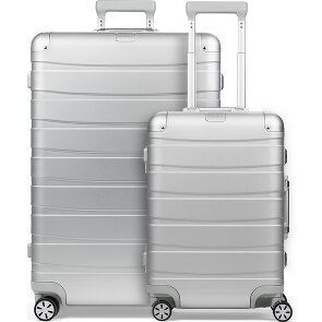 Redolz Pro Aluminium kofferset met 4 wielen S+L