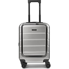Police Dublin 4 wielen Cabinewagen S 54 cm Laptopvak met uitbreidingsplooi
