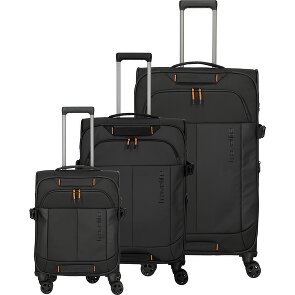 Travelite Briize 4 wielen Kofferset 3-delig met uitbreidingsplooi